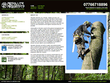 Tablet Screenshot of absolutearborists.com